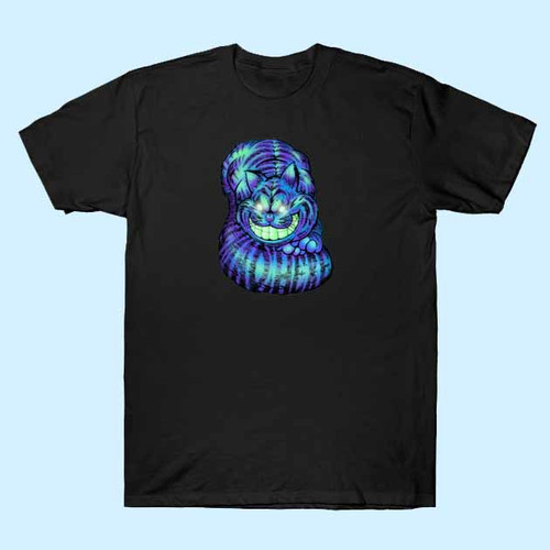 Were All Mad Here Cat Men T Shirt