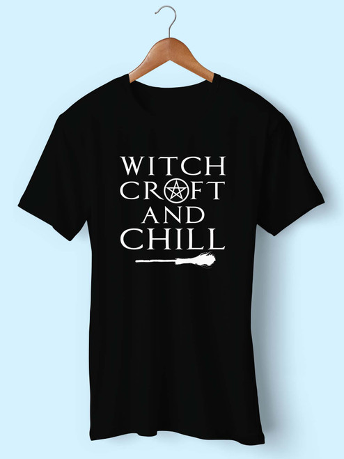 Witch Croft and Chill Men T Shirt