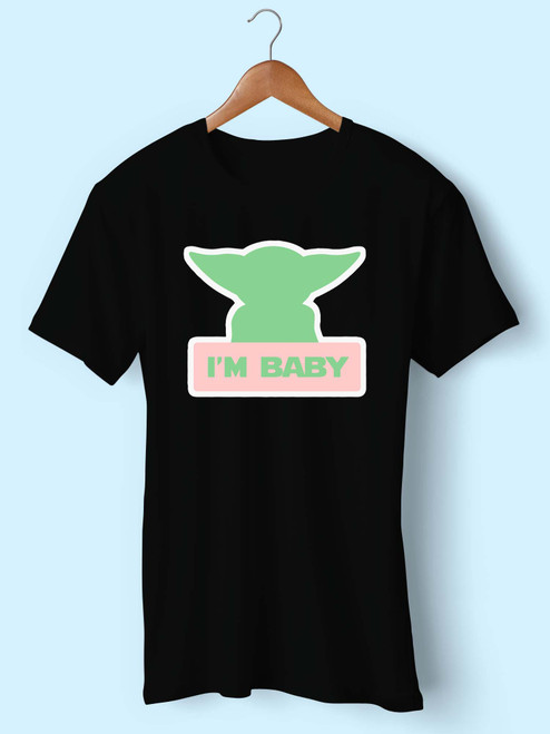 Yoda Im Baby Men T Shirt