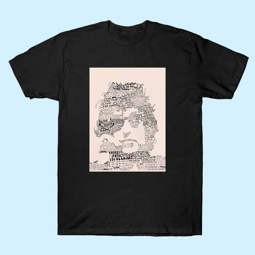 BOB DYLAN lyrics Art Inspired Best Men T Shirt