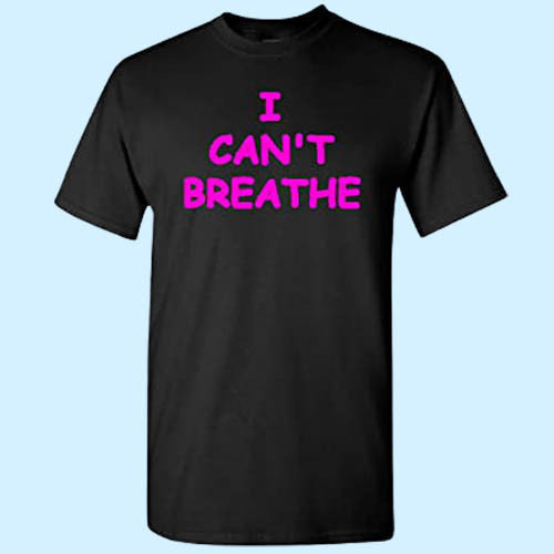 I Cant Breathe Eric Garner Protest Adult Best Men T Shirt