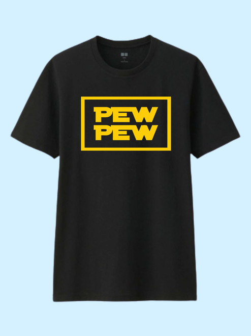 Pew Pew Star Wars Best Men T Shirt