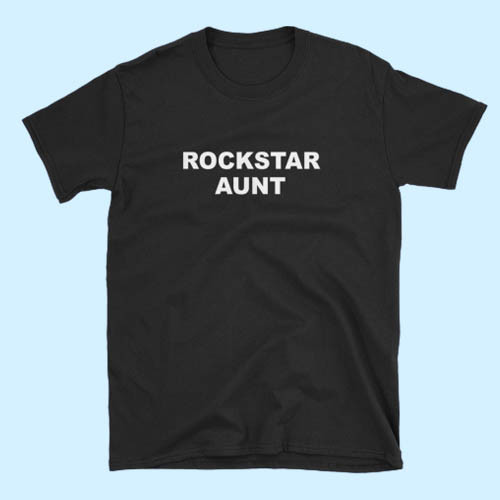 Rockstar Aunt Best Men T Shirt
