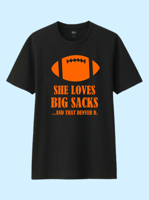 She Loves Big Sacks Denver Best Men T Shirt