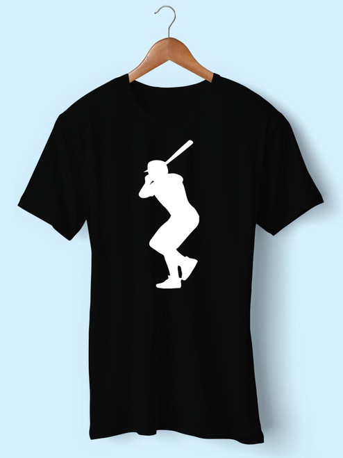 Silhouette Baseball Classic Best Men T Shirt