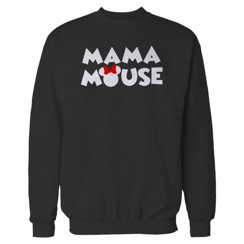 Your mama mouse crewneck sweatshirt just got an update. This super comfortable and lighter weight crewneck will become your favorite go-to sweatshirt. The cozy spandex cuffs and waistband make this pill-resistant sweatshirt a fan favorite.And your group will look and feel their best in this premium ringspun cotton crew.