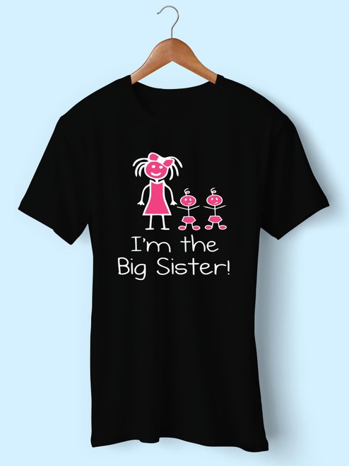 Twins Big Sister Best Men T Shirt