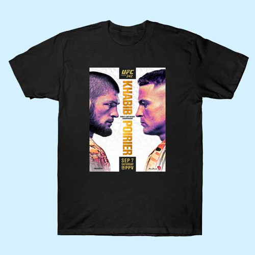 Ufc 242 Khabib vs Poirier Best Men T Shirt