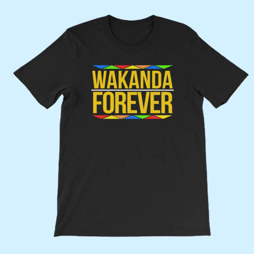 Wakanda Forever Inspired Cover Best Men T Shirt