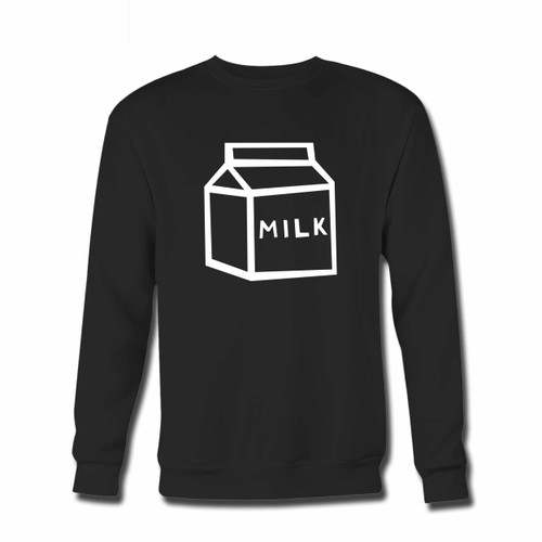 Your Melanie Martinez Shirt That Wear At Concert Milk Title Crewneck Sweatshirt just got an update. This super comfortable and lighter weight crewneck will become your favorite go-to sweatshirt. The cozy spandex cuffs and waistband make this pill-resistant sweatshirt a fan favorite.And your group will look and feel their best in this premium ringspun cotton crew.