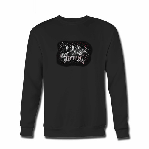 Your Metallica Wallpaper Crewneck Sweatshirt just got an update. This super comfortable and lighter weight crewneck will become your favorite go-to sweatshirt. The cozy spandex cuffs and waistband make this pill-resistant sweatshirt a fan favorite.And your group will look and feel their best in this premium ringspun cotton crew.