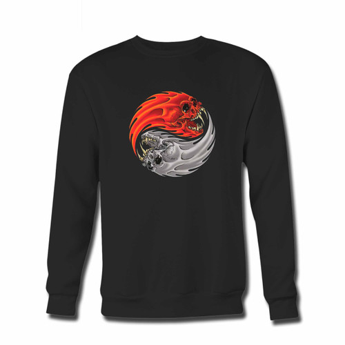 Your Metallica Ying Yang Heavy Crewneck Sweatshirt just got an update. This super comfortable and lighter weight crewneck will become your favorite go-to sweatshirt. The cozy spandex cuffs and waistband make this pill-resistant sweatshirt a fan favorite.And your group will look and feel their best in this premium ringspun cotton crew.