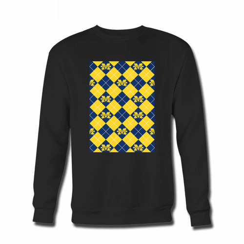 Your Michigan Crewneck Sweatshirt just got an update. This super comfortable and lighter weight crewneck will become your favorite go-to sweatshirt. The cozy spandex cuffs and waistband make this pill-resistant sweatshirt a fan favorite.And your group will look and feel their best in this premium ringspun cotton crew.