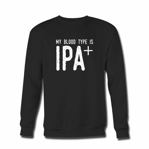 Your My Blood Type Science Shirt Crewneck Sweatshirt just got an update. This super comfortable and lighter weight crewneck will become your favorite go-to sweatshirt. The cozy spandex cuffs and waistband make this pill-resistant sweatshirt a fan favorite.And your group will look and feel their best in this premium ringspun cotton crew.