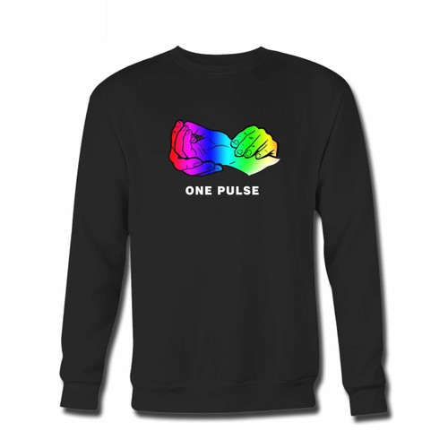 Your One Pulse Hand Crewneck Sweatshirt just got an update. This super comfortable and lighter weight crewneck will become your favorite go-to sweatshirt. The cozy spandex cuffs and waistband make this pill-resistant sweatshirt a fan favorite.And your group will look and feel their best in this premium ringspun cotton crew.