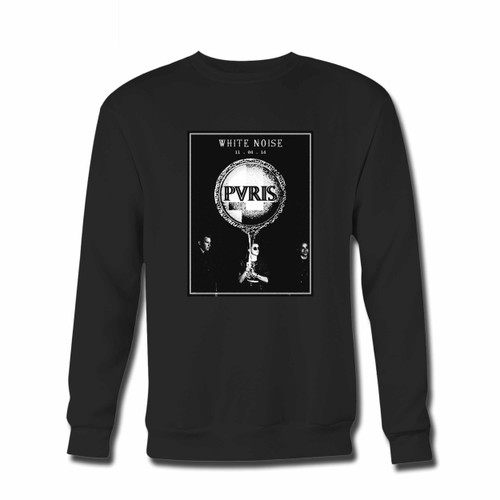 Your Pvris White Noise Poster Crewneck Sweatshirt just got an update. This super comfortable and lighter weight crewneck will become your favorite go-to sweatshirt. The cozy spandex cuffs and waistband make this pill-resistant sweatshirt a fan favorite.And your group will look and feel their best in this premium ringspun cotton crew.