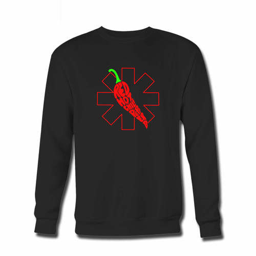 Your Red Hot Chili Pepper Logo Chili In Center Crewneck Sweatshirt just got an update. This super comfortable and lighter weight crewneck will become your favorite go-to sweatshirt. The cozy spandex cuffs and waistband make this pill-resistant sweatshirt a fan favorite.And your group will look and feel their best in this premium ringspun cotton crew.