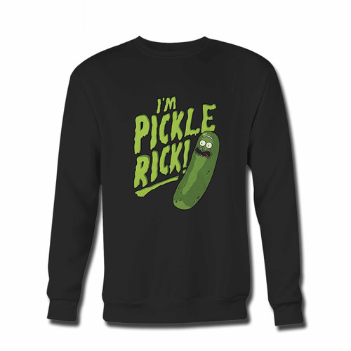 Your Rick And Morty Pickle Rick Inspired Crewneck Sweatshirt just got an update. This super comfortable and lighter weight crewneck will become your favorite go-to sweatshirt. The cozy spandex cuffs and waistband make this pill-resistant sweatshirt a fan favorite.And your group will look and feel their best in this premium ringspun cotton crew.