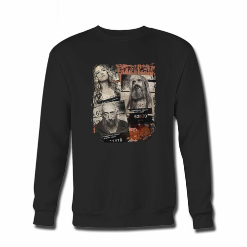 Your Rob Zombie Three From Hell Family Crewneck Sweatshirt just got an update. This super comfortable and lighter weight crewneck will become your favorite go-to sweatshirt. The cozy spandex cuffs and waistband make this pill-resistant sweatshirt a fan favorite.And your group will look and feel their best in this premium ringspun cotton crew.