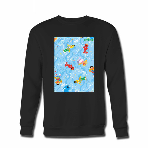 Your Sesame Street Crowded Crewneck Sweatshirt just got an update. This super comfortable and lighter weight crewneck will become your favorite go-to sweatshirt. The cozy spandex cuffs and waistband make this pill-resistant sweatshirt a fan favorite.And your group will look and feel their best in this premium ringspun cotton crew.