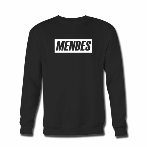 Your Shawn Mendes Mendes Title White Crewneck Sweatshirt just got an update. This super comfortable and lighter weight crewneck will become your favorite go-to sweatshirt. The cozy spandex cuffs and waistband make this pill-resistant sweatshirt a fan favorite.And your group will look and feel their best in this premium ringspun cotton crew.
