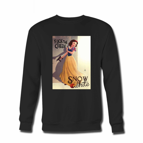 Your Snow White And The Guns Crewneck Sweatshirt just got an update. This super comfortable and lighter weight crewneck will become your favorite go-to sweatshirt. The cozy spandex cuffs and waistband make this pill-resistant sweatshirt a fan favorite.And your group will look and feel their best in this premium ringspun cotton crew.
