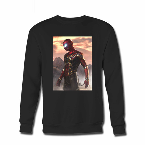 Your Spiderman Far From Home Suite Crewneck Sweatshirt just got an update. This super comfortable and lighter weight crewneck will become your favorite go-to sweatshirt. The cozy spandex cuffs and waistband make this pill-resistant sweatshirt a fan favorite.And your group will look and feel their best in this premium ringspun cotton crew.