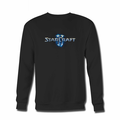 Your Starcraft II Logo Crewneck Sweatshirt just got an update. This super comfortable and lighter weight crewneck will become your favorite go-to sweatshirt. The cozy spandex cuffs and waistband make this pill-resistant sweatshirt a fan favorite.And your group will look and feel their best in this premium ringspun cotton crew.