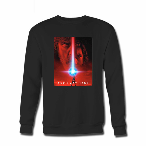 Your Star Wars The Last Jedi Cover Crewneck Sweatshirt just got an update. This super comfortable and lighter weight crewneck will become your favorite go-to sweatshirt. The cozy spandex cuffs and waistband make this pill-resistant sweatshirt a fan favorite.And your group will look and feel their best in this premium ringspun cotton crew.