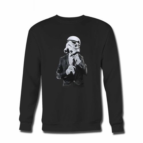 Your Storm Trooper Smarttrooper Crewneck Sweatshirt just got an update. This super comfortable and lighter weight crewneck will become your favorite go-to sweatshirt. The cozy spandex cuffs and waistband make this pill-resistant sweatshirt a fan favorite.And your group will look and feel their best in this premium ringspun cotton crew.