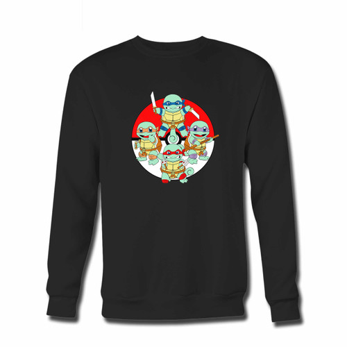 Your Teenage Mutant Ninja Turtle Pokeball Crewneck Sweatshirt just got an update. This super comfortable and lighter weight crewneck will become your favorite go-to sweatshirt. The cozy spandex cuffs and waistband make this pill-resistant sweatshirt a fan favorite.And your group will look and feel their best in this premium ringspun cotton crew.