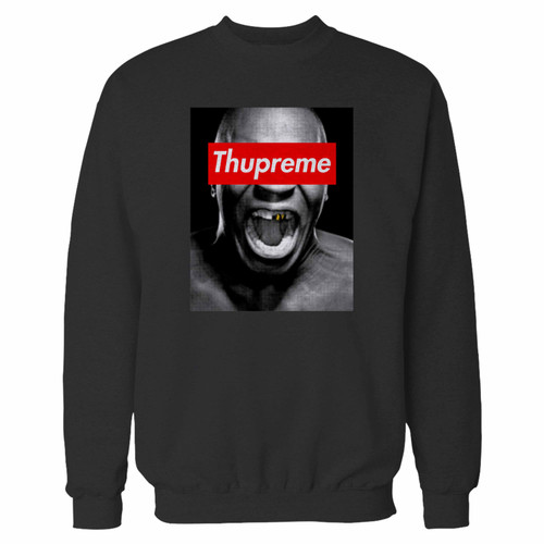 Your mike tyson boxing thupreme crewneck sweatshirt just got an update. This super comfortable and lighter weight crewneck will become your favorite go-to sweatshirt. The cozy spandex cuffs and waistband make this pill-resistant sweatshirt a fan favorite.And your group will look and feel their best in this premium ringspun cotton crew.