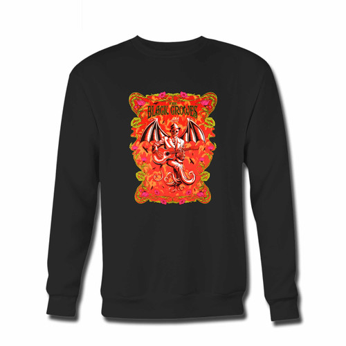 Your The Black Crowes Skull Concert Poster Crewneck Sweatshirt just got an update. This super comfortable and lighter weight crewneck will become your favorite go-to sweatshirt. The cozy spandex cuffs and waistband make this pill-resistant sweatshirt a fan favorite.And your group will look and feel their best in this premium ringspun cotton crew.