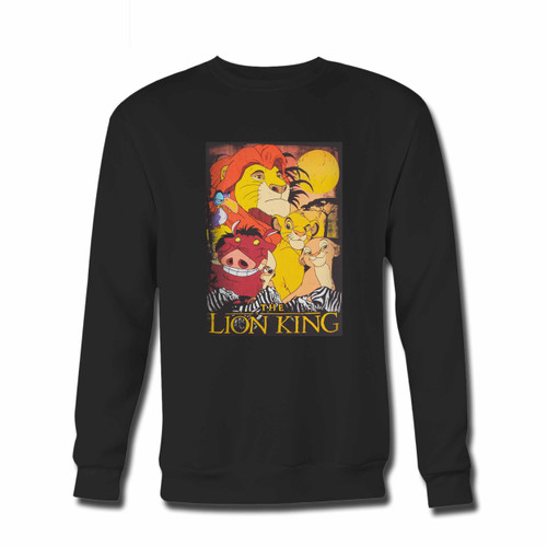 Your The Lion King Character Sets Crewneck Sweatshirt just got an update. This super comfortable and lighter weight crewneck will become your favorite go-to sweatshirt. The cozy spandex cuffs and waistband make this pill-resistant sweatshirt a fan favorite.And your group will look and feel their best in this premium ringspun cotton crew.