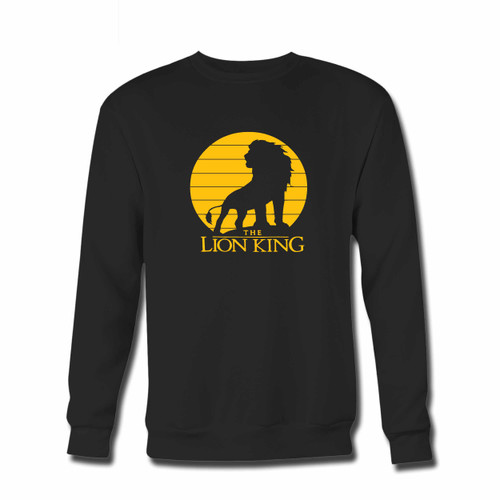 Your The Lion King Moon Crewneck Sweatshirt just got an update. This super comfortable and lighter weight crewneck will become your favorite go-to sweatshirt. The cozy spandex cuffs and waistband make this pill-resistant sweatshirt a fan favorite.And your group will look and feel their best in this premium ringspun cotton crew.