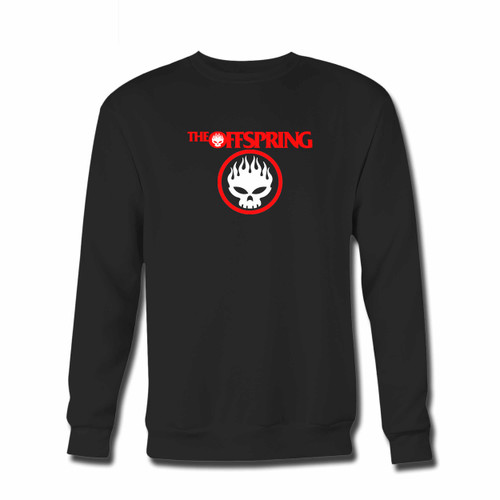 Your The Offspring Logo Rock Band Crewneck Sweatshirt just got an update. This super comfortable and lighter weight crewneck will become your favorite go-to sweatshirt. The cozy spandex cuffs and waistband make this pill-resistant sweatshirt a fan favorite.And your group will look and feel their best in this premium ringspun cotton crew.