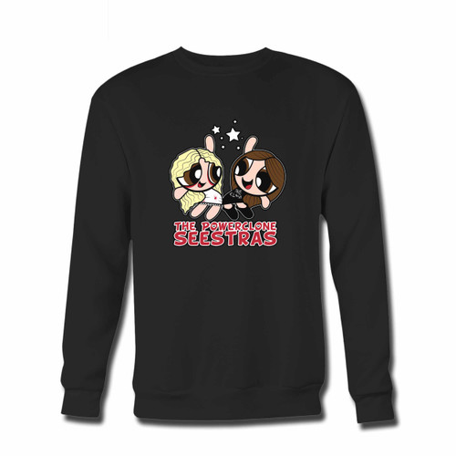 Your The Powerclone Seestras Crewneck Sweatshirt just got an update. This super comfortable and lighter weight crewneck will become your favorite go-to sweatshirt. The cozy spandex cuffs and waistband make this pill-resistant sweatshirt a fan favorite.And your group will look and feel their best in this premium ringspun cotton crew.