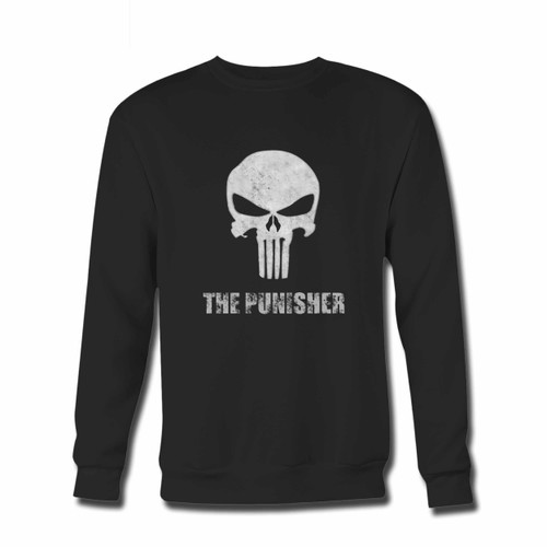 Your The Punisher Inspired Crewneck Sweatshirt just got an update. This super comfortable and lighter weight crewneck will become your favorite go-to sweatshirt. The cozy spandex cuffs and waistband make this pill-resistant sweatshirt a fan favorite.And your group will look and feel their best in this premium ringspun cotton crew.