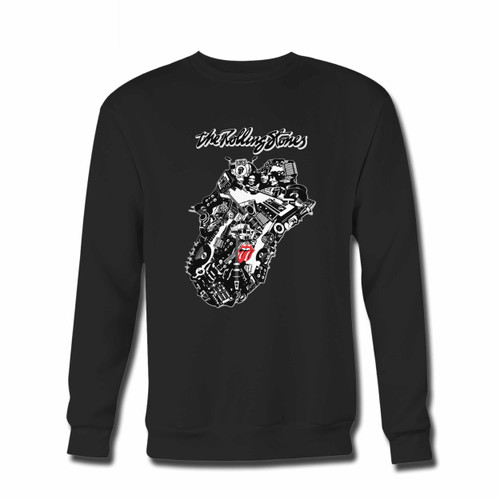 Your The Rolling Stones Twenty Eight Logo Crewneck Sweatshirt just got an update. This super comfortable and lighter weight crewneck will become your favorite go-to sweatshirt. The cozy spandex cuffs and waistband make this pill-resistant sweatshirt a fan favorite.And your group will look and feel their best in this premium ringspun cotton crew.