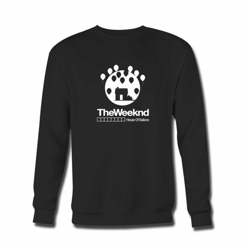 Your The Weeknd House Of Ballons Two Crewneck Sweatshirt just got an update. This super comfortable and lighter weight crewneck will become your favorite go-to sweatshirt. The cozy spandex cuffs and waistband make this pill-resistant sweatshirt a fan favorite.And your group will look and feel their best in this premium ringspun cotton crew.