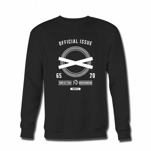 Your The Weeknd Official Issue Surplus Stock Merchandising Crewneck Sweatshirt just got an update. This super comfortable and lighter weight crewneck will become your favorite go-to sweatshirt. The cozy spandex cuffs and waistband make this pill-resistant sweatshirt a fan favorite.And your group will look and feel their best in this premium ringspun cotton crew.