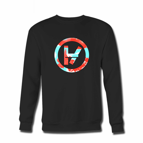 Your Twenty One Pilots Cloudy Logo Crewneck Sweatshirt just got an update. This super comfortable and lighter weight crewneck will become your favorite go-to sweatshirt. The cozy spandex cuffs and waistband make this pill-resistant sweatshirt a fan favorite.And your group will look and feel their best in this premium ringspun cotton crew.