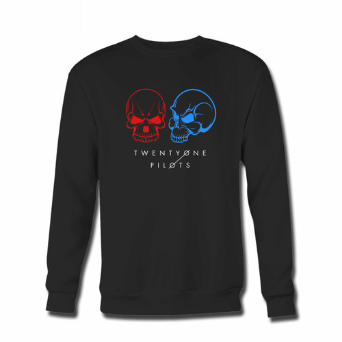 Your Twenty One Pilots Skull Guns For Hands Illustrations Crewneck Sweatshirt just got an update. This super comfortable and lighter weight crewneck will become your favorite go-to sweatshirt. The cozy spandex cuffs and waistband make this pill-resistant sweatshirt a fan favorite.And your group will look and feel their best in this premium ringspun cotton crew.
