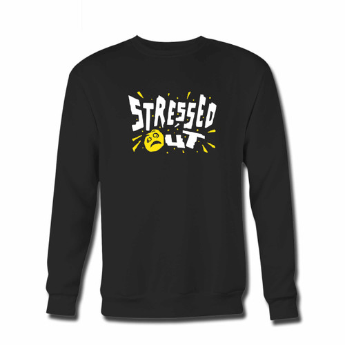 Your Twenty One Pilots Stressed Out Illustrations Wreck Crewneck Sweatshirt just got an update. This super comfortable and lighter weight crewneck will become your favorite go-to sweatshirt. The cozy spandex cuffs and waistband make this pill-resistant sweatshirt a fan favorite.And your group will look and feel their best in this premium ringspun cotton crew.