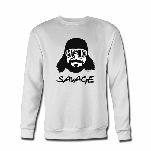 Your WWE WWF Macho Man Randy Savage Crewneck Sweatshirt just got an update. This super comfortable and lighter weight crewneck will become your favorite go-to sweatshirt. The cozy spandex cuffs and waistband make this pill-resistant sweatshirt a fan favorite.And your group will look and feel their best in this premium ringspun cotton crew.