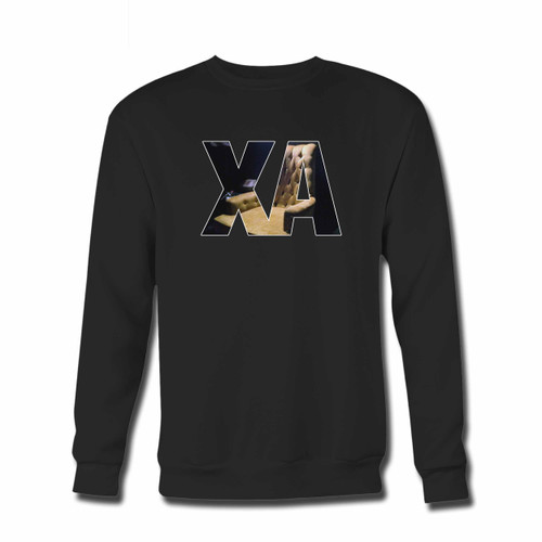 Your X Ambassadors Logo Love Song Drug Song Crewneck Sweatshirt just got an update. This super comfortable and lighter weight crewneck will become your favorite go-to sweatshirt. The cozy spandex cuffs and waistband make this pill-resistant sweatshirt a fan favorite.And your group will look and feel their best in this premium ringspun cotton crew.