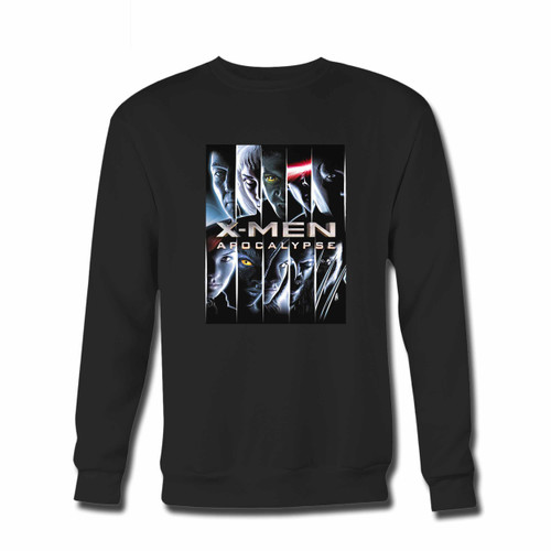 Your X Men Apocalypse All Character Act Crewneck Sweatshirt just got an update. This super comfortable and lighter weight crewneck will become your favorite go-to sweatshirt. The cozy spandex cuffs and waistband make this pill-resistant sweatshirt a fan favorite.And your group will look and feel their best in this premium ringspun cotton crew.