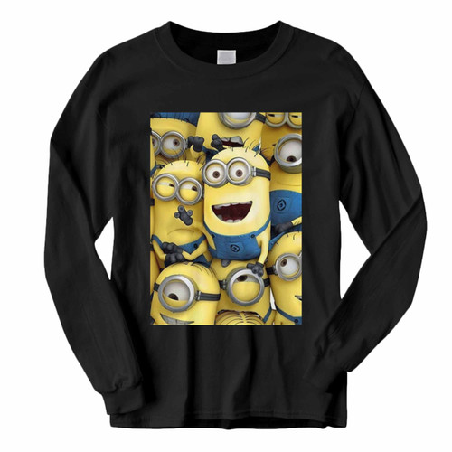 This classic fit 3d Despicable Me Minions Long Sleeve Shirt is casually elegant and very comfortable. With fine quality print to make one stand out, it's a perfect fit for every occasion. This classic fit 3d Despicable Me Minions Long Sleeve Shirt is casually elegant and very comfortable. With fine quality print to make one stand out, it's a perfect fit for every occasion.