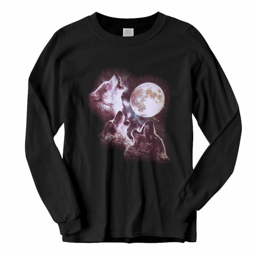 This classic fit 3 Wolves Long Sleeve Shirt is casually elegant and very comfortable. With fine quality print to make one stand out, it's a perfect fit for every occasion.