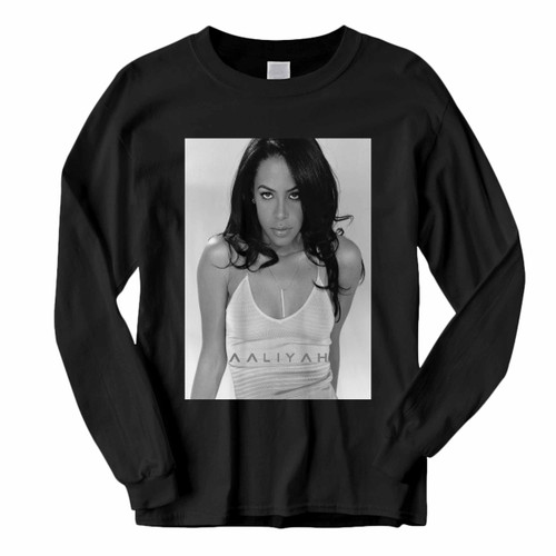 This classic fit Aaliyah Sexy Long Sleeve Shirt is casually elegant and very comfortable. With fine quality print to make one stand out, it's a perfect fit for every occasion.
